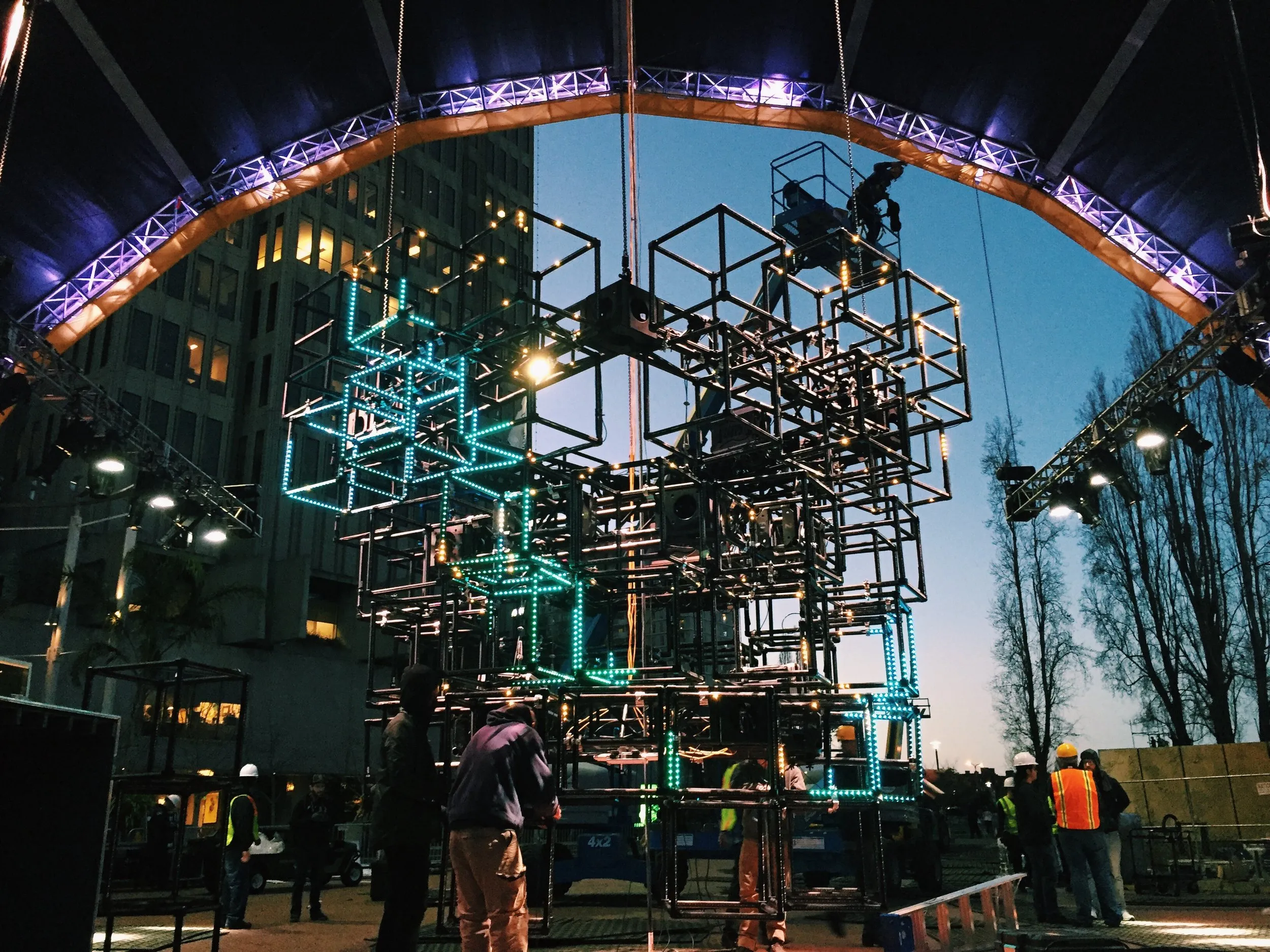 Super Bowl 50 - Light Cycle